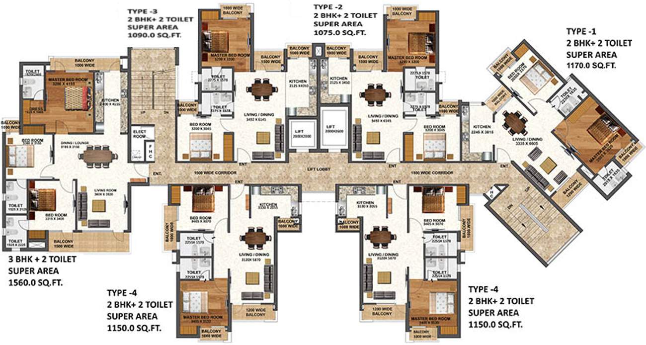 Images for Cluster Plan of Tulsiani Urban Woods