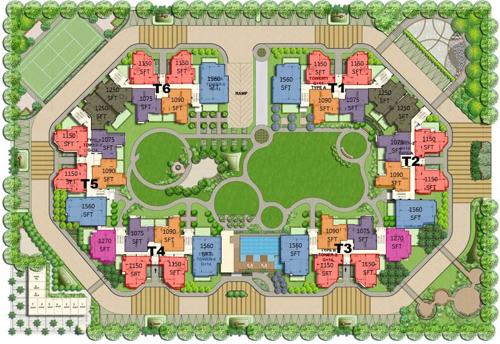  urban-woods Images for Layout Plan of Tulsiani Urban Woods