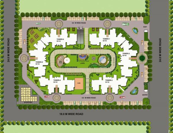 Images for Layout Plan of Tulsiani Urban Woods