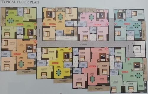 Images for Cluster Plan of Reputed Builder Club Nest Lake View