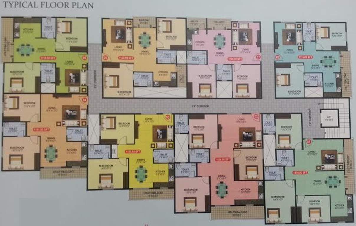 Images for Cluster Plan of Reputed Builder Club Nest Lake View