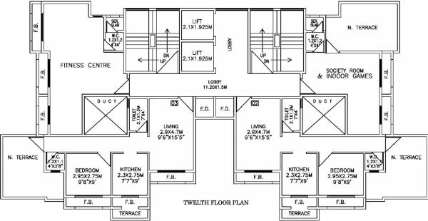 Images for Cluster Plan of Tejas Ambience