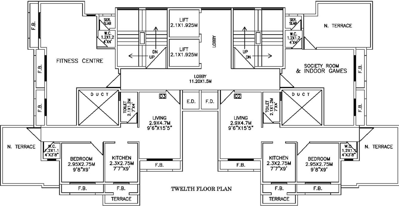 Images for Cluster Plan of Tejas Ambience