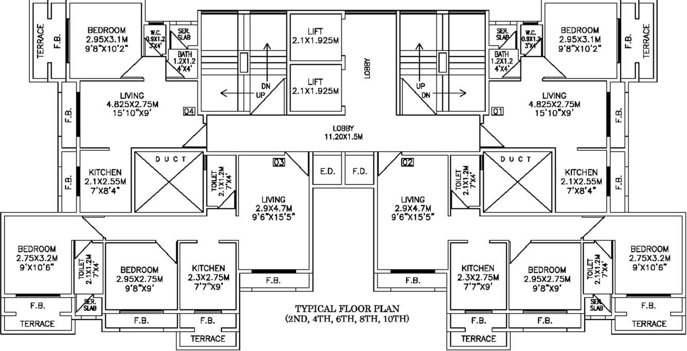 Images for Cluster Plan of Tejas Ambience