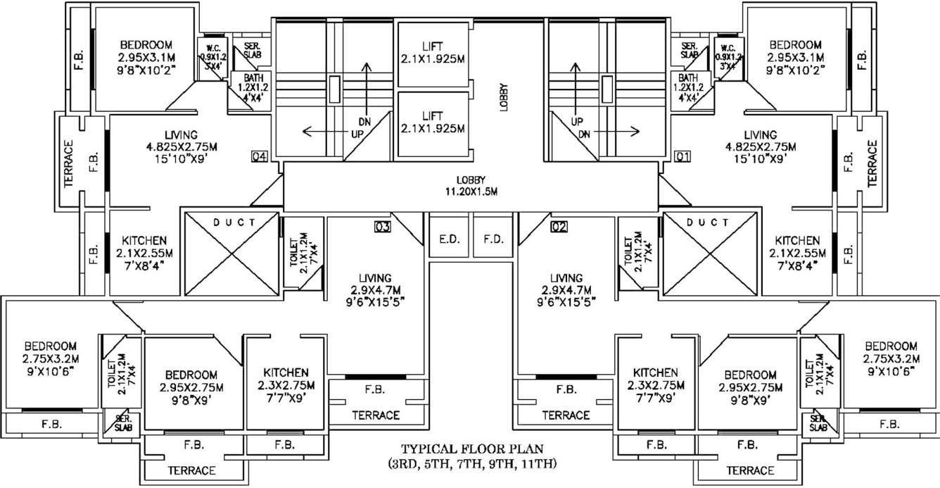 Images for Cluster Plan of Tejas Ambience