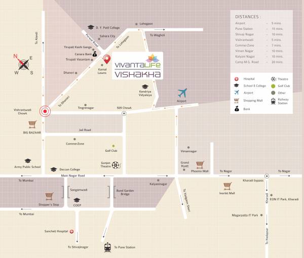 Images for Location Plan of Vivanta Vivantalife Vishakha