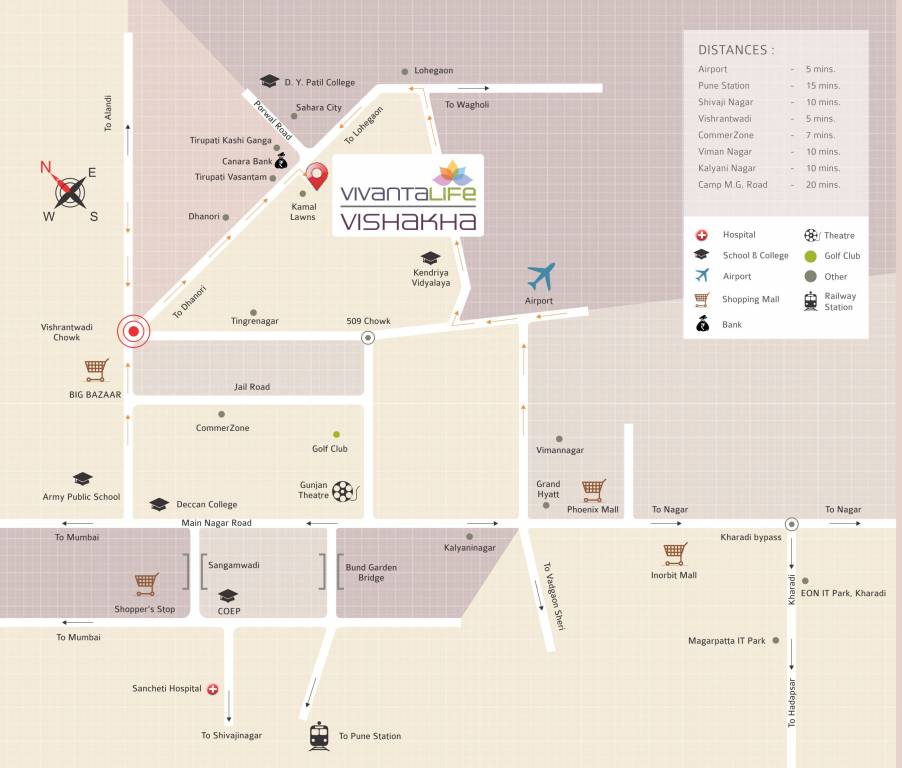 Images for Location Plan of Vivanta Vivantalife Vishakha