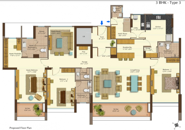 I-C Cluster Plan heights I-C Cluster Plan