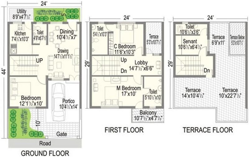  nilgiri homes Cluster Plan