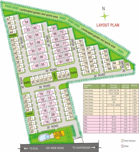  nilgiri-homes Images for Layout Plan of Modi Nilgiri Homes