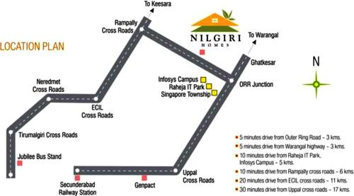  nilgiri-homes Images for Location Plan of Modi Properties Nilgiri Homes