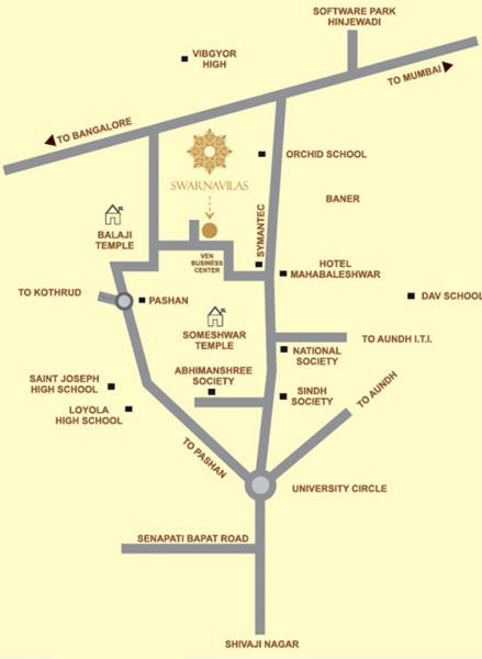 Images for Location Plan of Ven Swarnavilas Images for Location Plan of Ven Swarnavilas