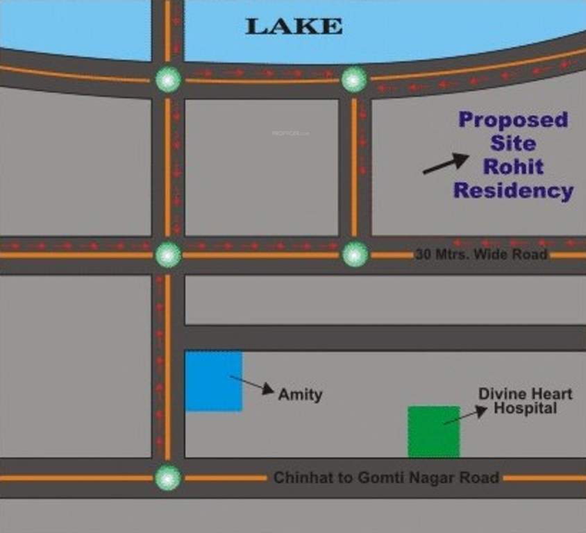 Images for Location Plan of Preet Rohit Residency