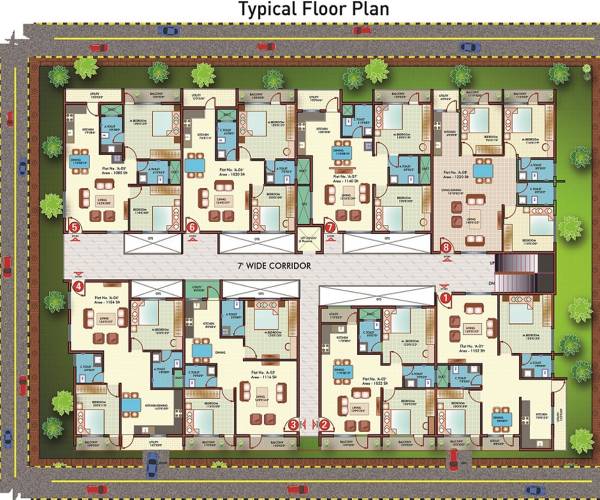 Images for Cluster Plan of Aesthetic Arjun Grand
