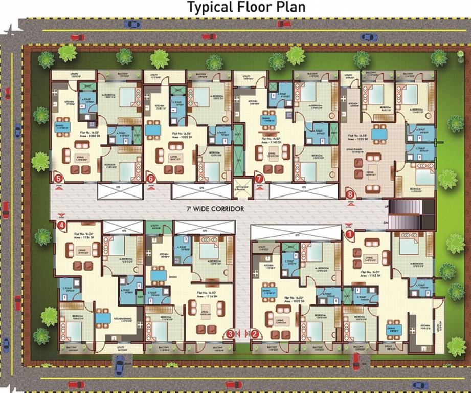 Images for Cluster Plan of Aesthetic Arjun Grand