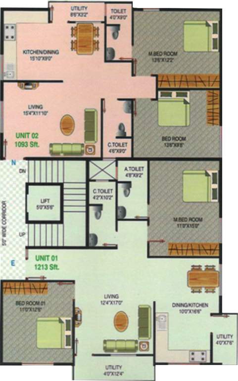  nest Images for Cluster Plan of Nandi Nest
