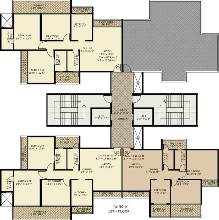Images for Cluster Plan of Vansh Delta Tower 2