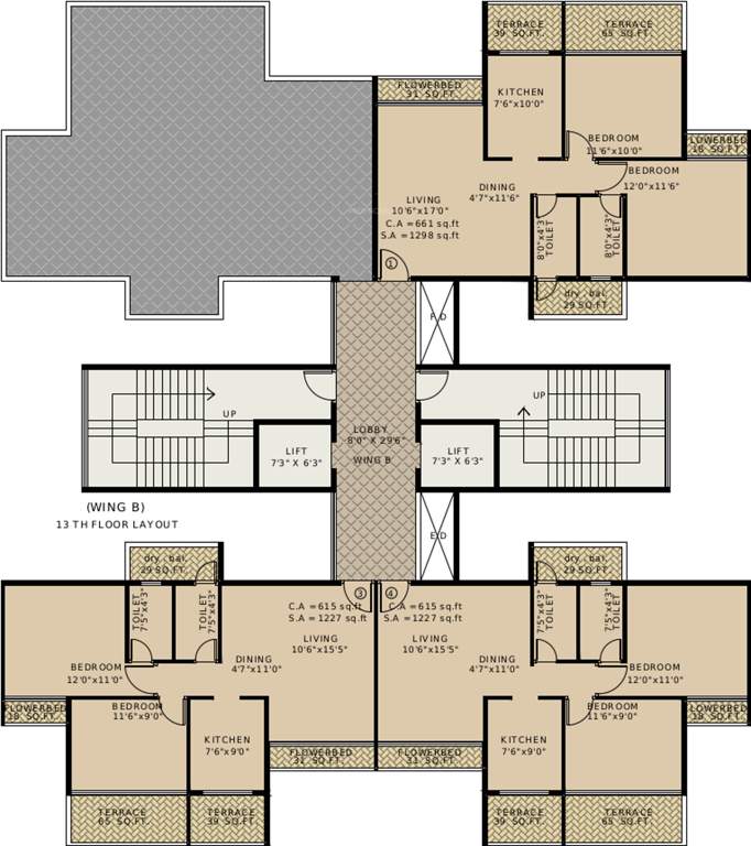 Images for Cluster Plan of Vansh Delta Tower 2