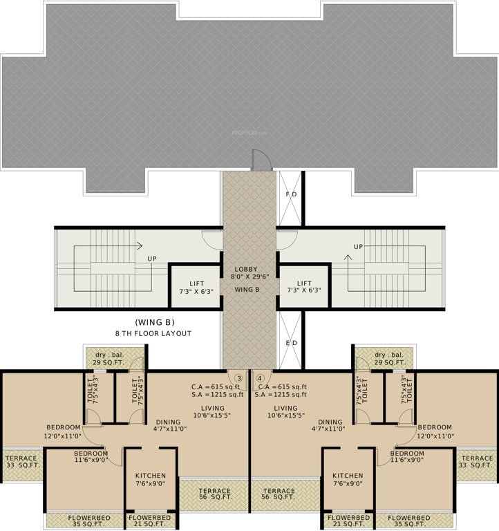 Images for Cluster Plan of Vansh Delta Tower 2