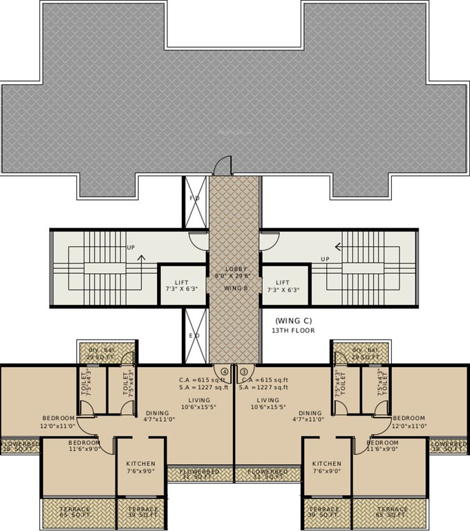 Images for Cluster Plan of Vansh Delta Tower 2