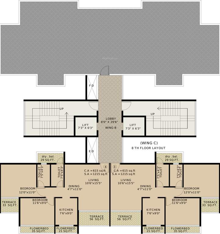 Images for Cluster Plan of Vansh Delta Tower 2