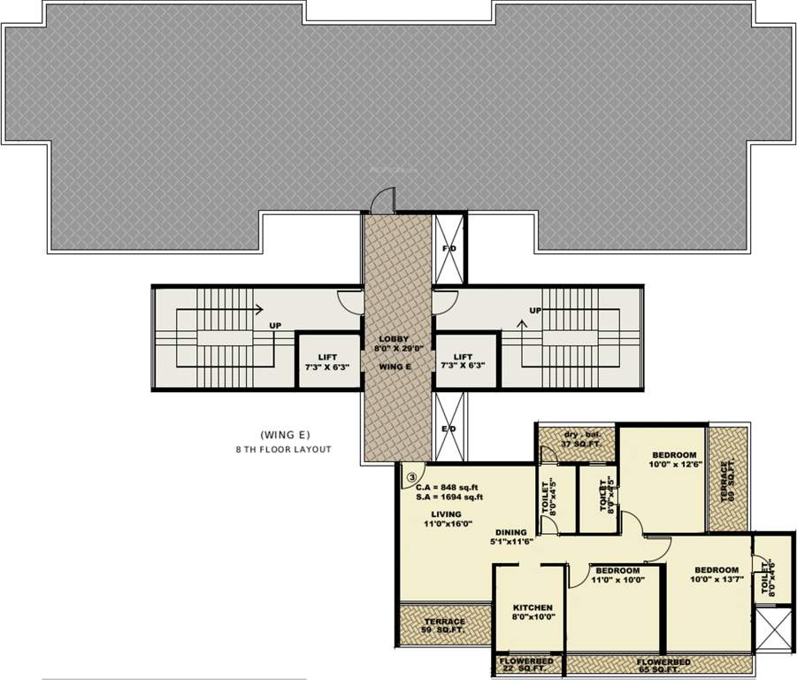Images for Cluster Plan of Vansh Delta Tower 2