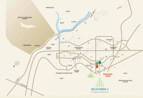 Location Plan delta-tower-2 Location Plan