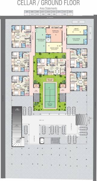 Images for Cluster Plan of Celebrity Uber Heights