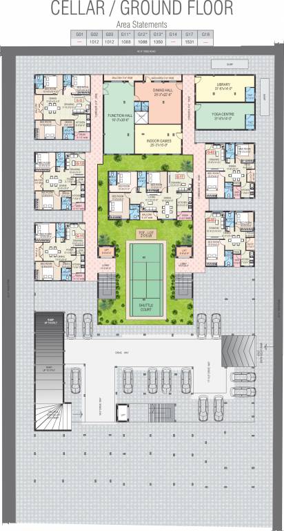 Images for Cluster Plan of Celebrity Uber Heights
