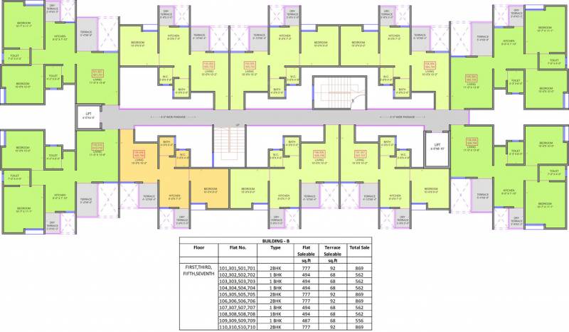 Images for Cluster Plan of Mantra Mantra City 360