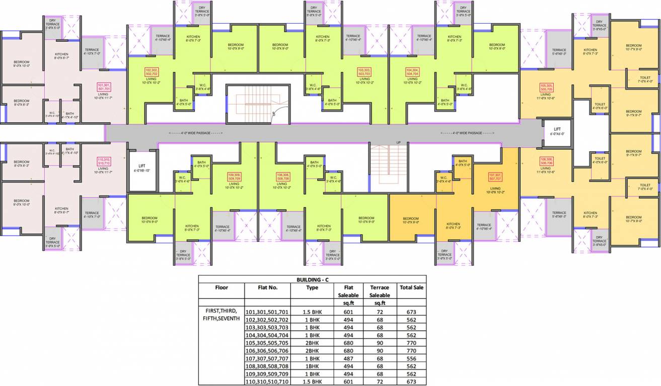 Images for Cluster Plan of Mantra Mantra City 360