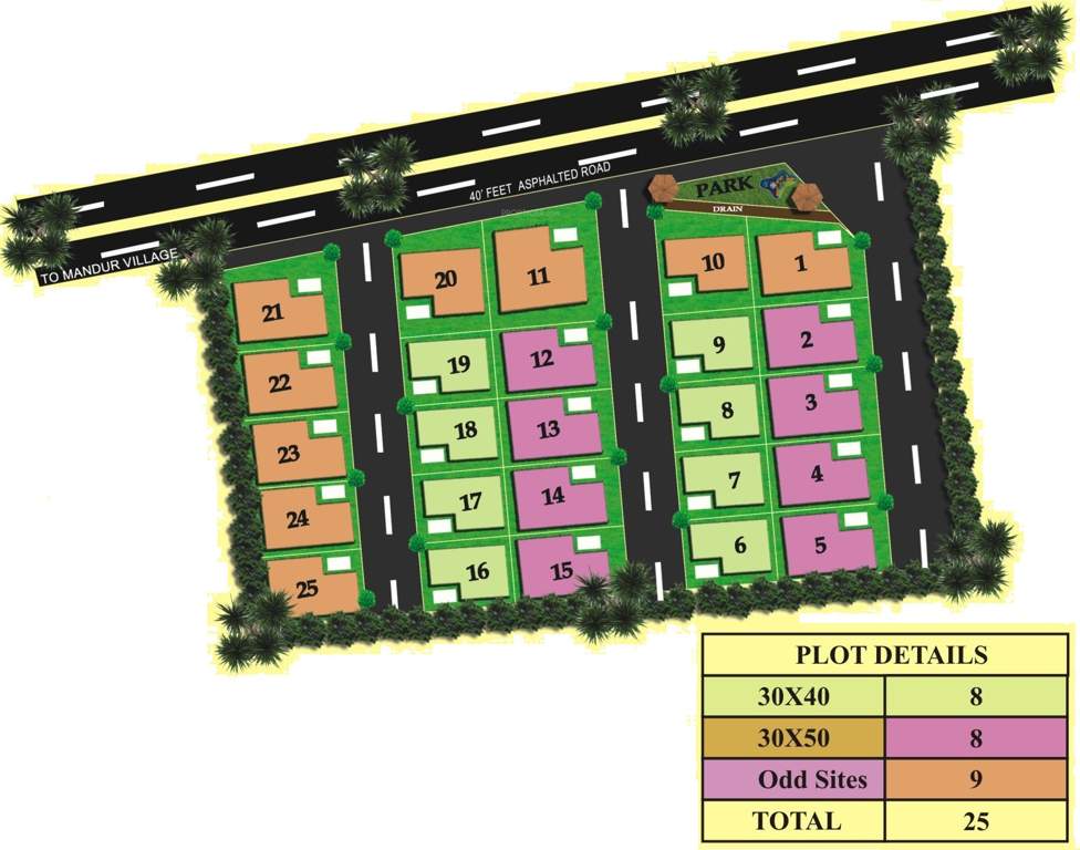 Images for Layout Plan of Abhyudaya Rivershine