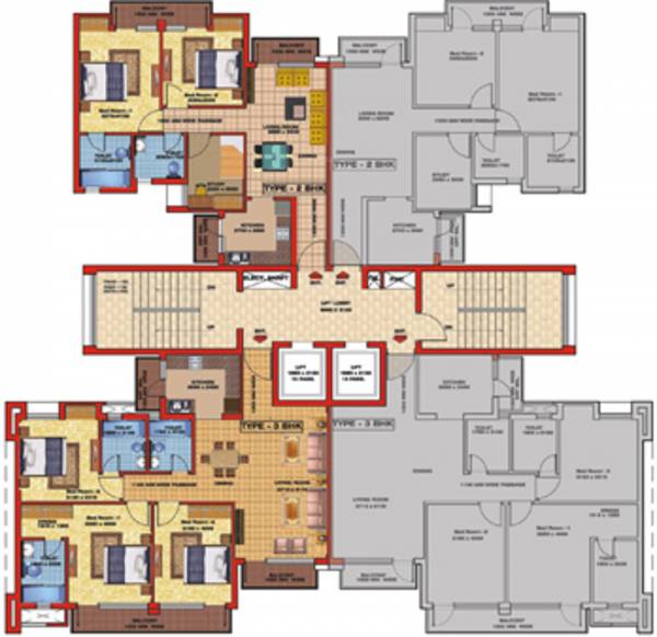 Images for Cluster Plan of Lakshya Height II