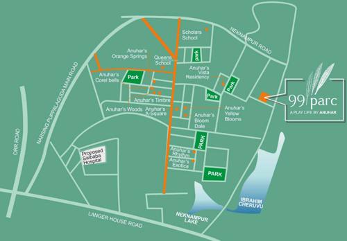 Images for Location Plan of Anuhar 99 Parc 99-parc Images for Location Plan of Anuhar 99 Parc