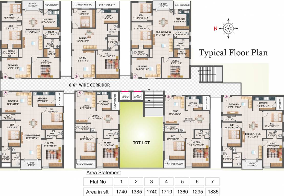 Images for Cluster Plan of Pratyusha Aksharas Meadows