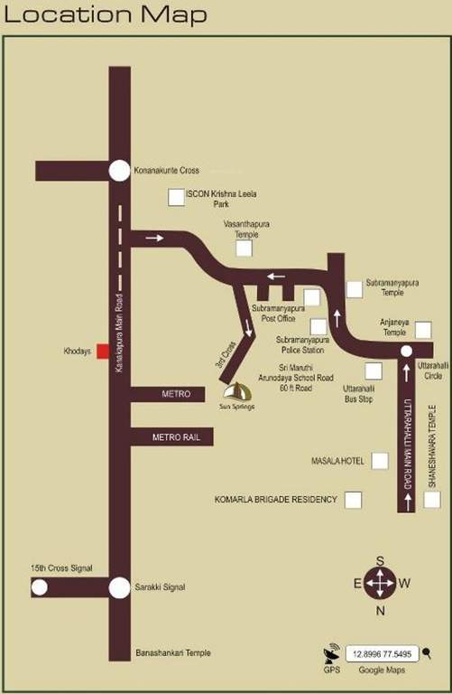  springs Images for Location Plan of Sun Springs
