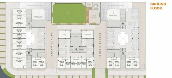  aalayam Tower A Cluster Plan