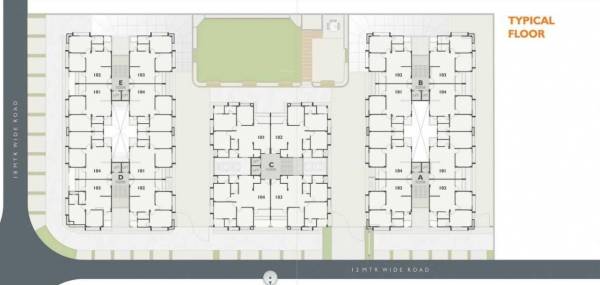  aalayam Tower A Cluster Plan