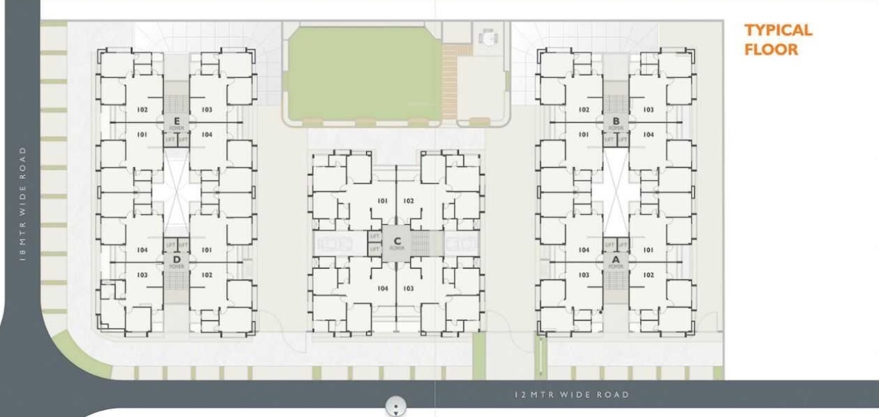 aalayam Tower A Cluster Plan