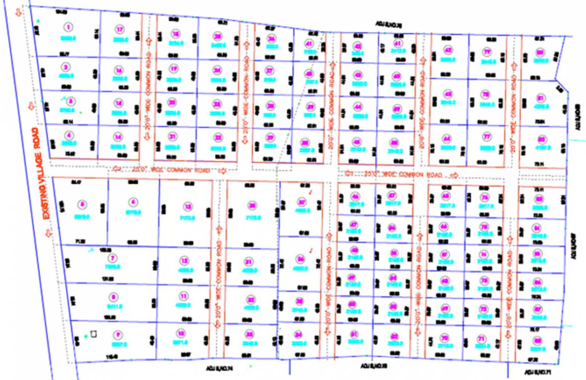 Images for Layout Plan of Earthen Stride