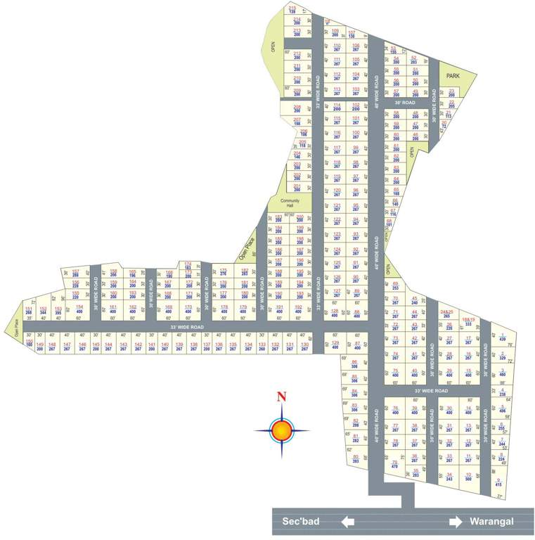  silicon hills Images for Layout Plan of Sun Silicon Hills
