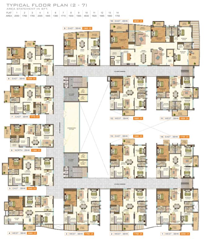  gp trends GP Trends Cluster Plan From 2nd To 7th Floor