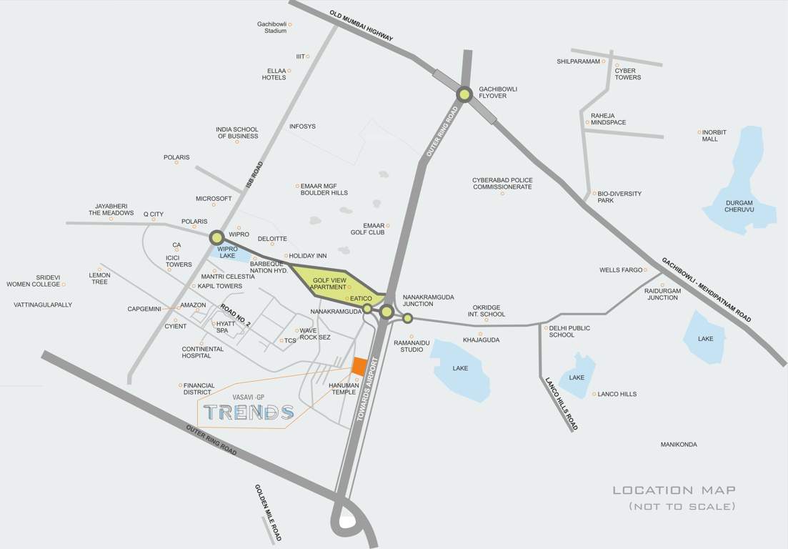  gp trends Images for Location Plan of Vasavi GP Trends