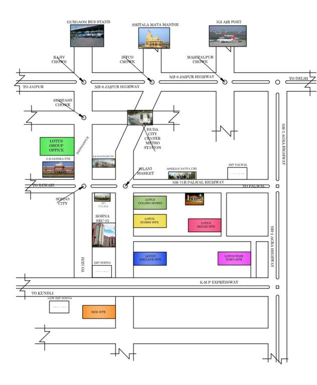 Images for Location Plan of Lotus Wish Town