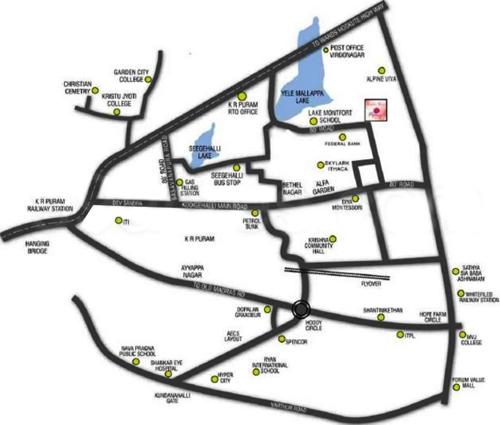  middle-mist Images for Location Plan of Peony Middle Mist