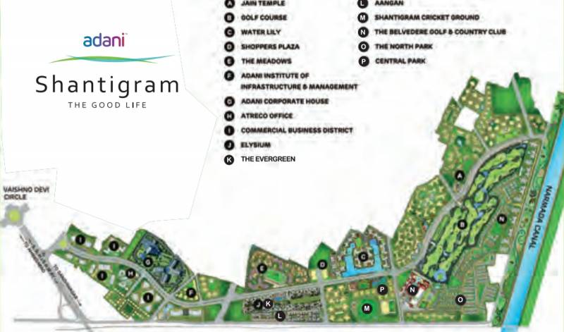  the-evergreen Images for Master Plan of Adani The Evergreen