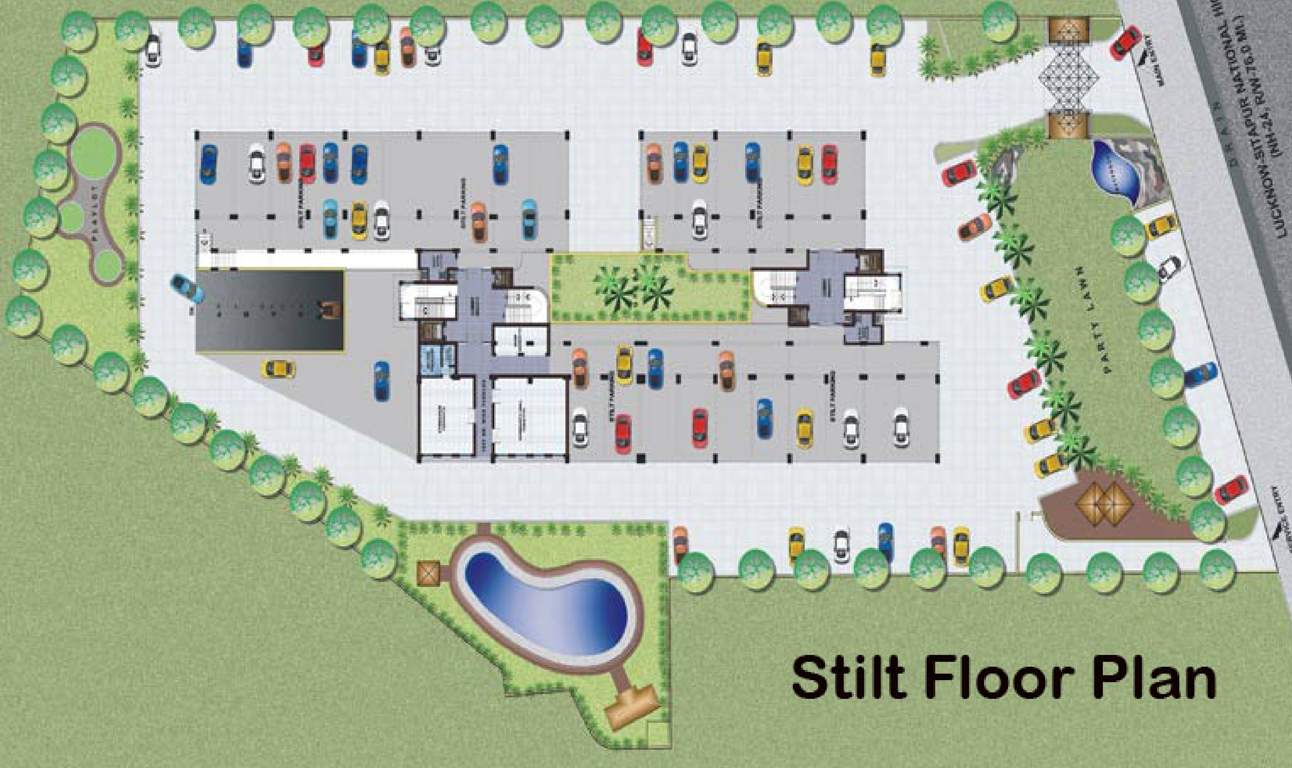  park ultima Images for Cluster Plan of RK Park Ultima