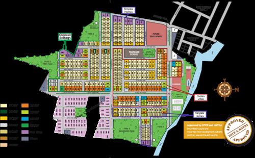  srushti-sangamam Images for Master Plan of Sai Sangamam Plot