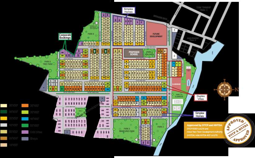  srushti sangamam Images for Master Plan of Sai Sangamam Plot