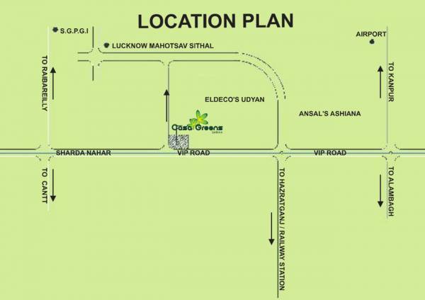 Images for Location Plan of Radhey Casa Greens